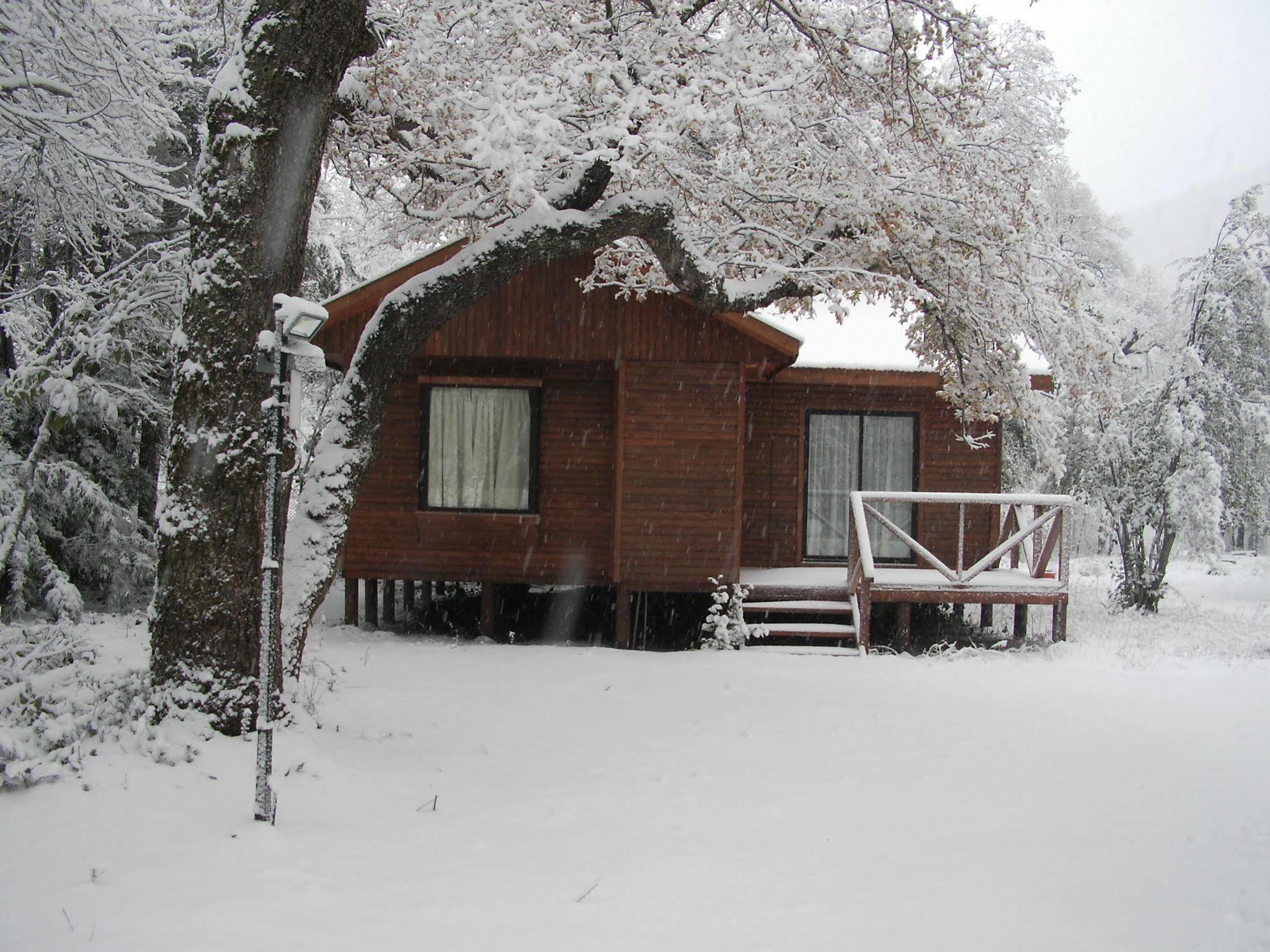 Cabanas Roble Quemado Las Trancas Esterno foto